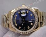 Rolex DayDate 36mm Watch Rolex Presidential Diamond Bezel Replica Watch